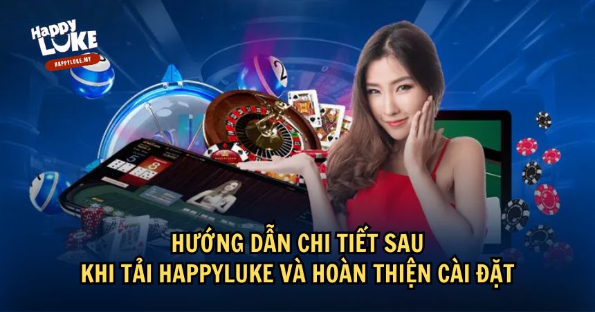 Hướng Dẫn Tải HappyLuke Nhanh Chóng Và An Toàn Trên Điện Thoại 3 Hoàn thiện sau khi tải HappyLuke