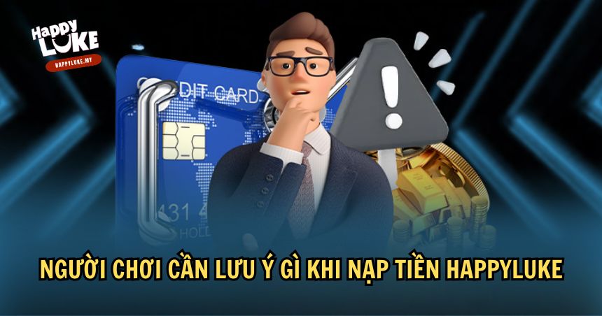 Hướng Dẫn Chi Tiết Cách Nạp Tiền HappyLuke Nhanh Chóng Và Hiệu Quả 4 Lưu ý khi nạp tiền HappyLuke